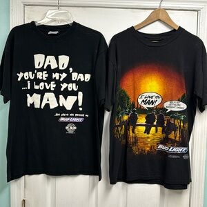 Vintage 1996 Bud Light T-Shirts
